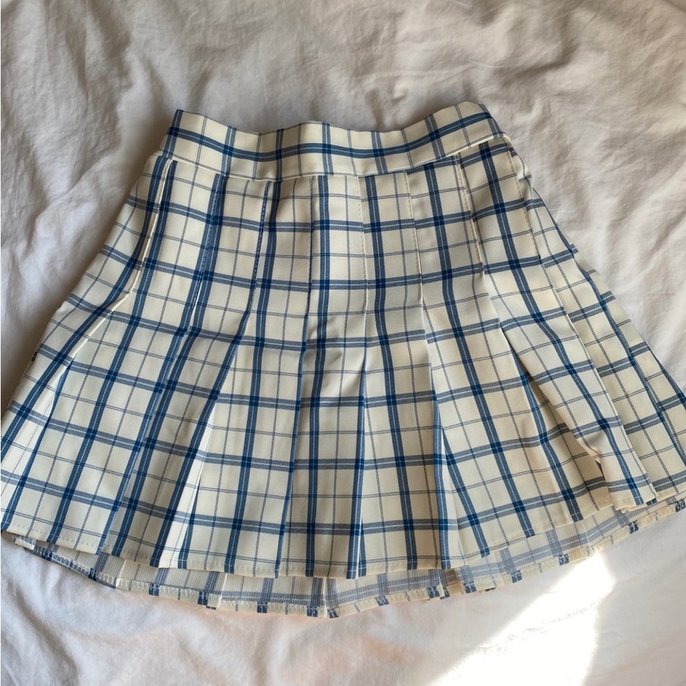 Princess Polly Pleated Plaid Skirt
